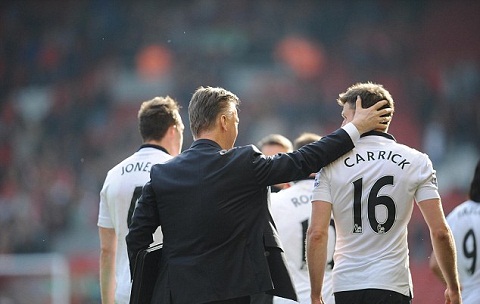 Chính Van Gaal đã giúp Carrick trở lại ĐT Anh?