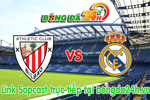 Link sopcast Athletic Bilbao vs Real Madrid (00h00-0803) hinh anh