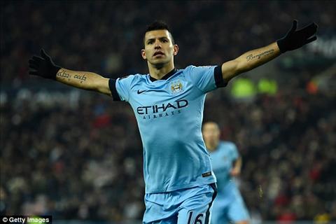  Man City sa sut, Aguero van om mong vo dich Premier League hinh anh