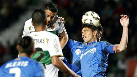 Video bàn thắng: Elche 0-1 Getafe (Vòng 30 La Liga 2014/2015)