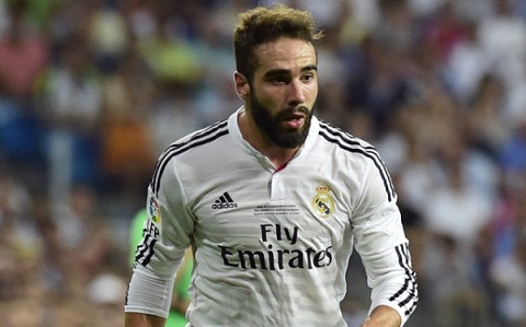 Carvajal cua Real Madrid hinh anh