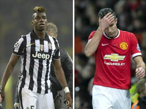 Vì Pogba, M.U quyết biến Van Persie thành vật tế thần