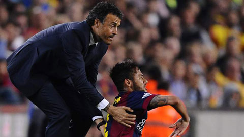 Sau Messi, giờ đến lượt Neymar “không thèm” nhìn mặt Luis Enrique