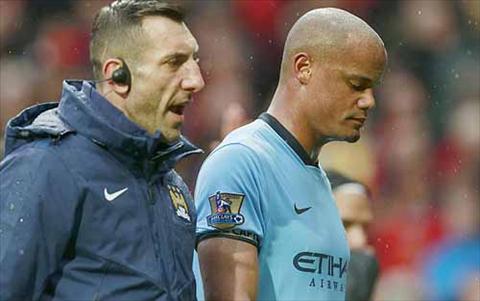 Man City nhận hung tin: Kompany có nguy cơ nghỉ hết mùa