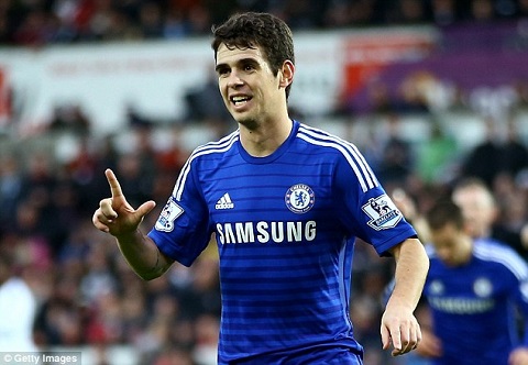 Oscar se khong vang mat trong Doi hinh Chelsea o mua giai toi hinh anh