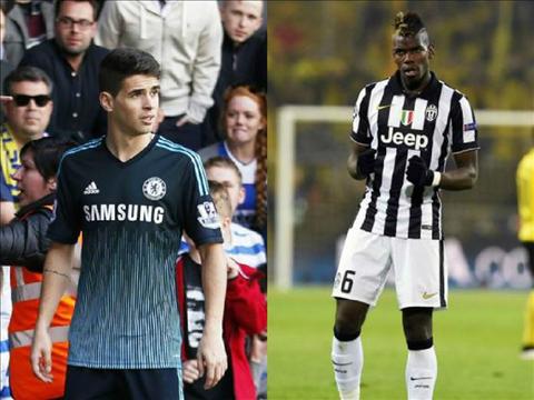 Chuyển nhượng Chelsea: Pogba = Oscar + 60 triệu bảng