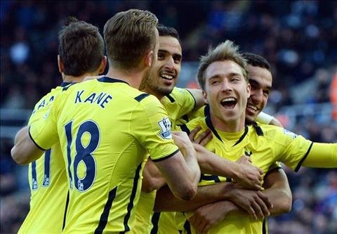 Video ban thang Newcastle 1-3 Tottenham (Vong 33 Premier League 20142015) hinh anh