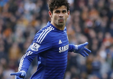 Costa va Drogba co the tro lai trong tran Arsenal vs Chelsea hinh anh