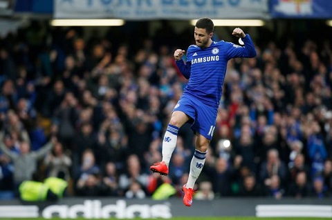 Tỏa sáng rực rỡ, Hazard bắt đầu mơ về cúp bạc với Chelsea