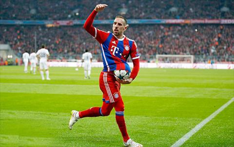 Franck Ribery cua Bayern la Messi o Allianz Arena hinh anh