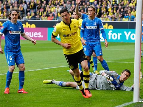 Video ban thang Dortmund 3-2 Hoffenheim (Vong 14 Cup QG Duc 20142015) hinh anh