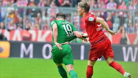 Video ban thang Bayern Munich 0-1 Augsburg (Vong 32 Bundesliga 2014-2015) hinh anh