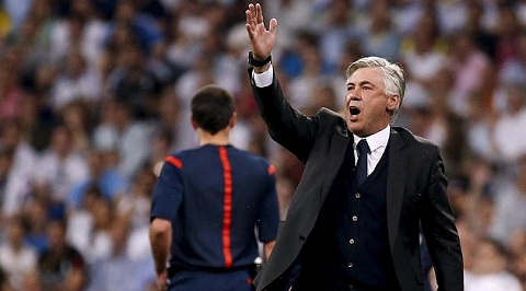 Ancelotti van tu tin truoc tran gap Juventus