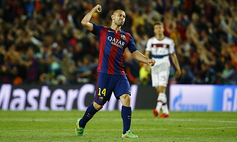 Mascherano tiet lo chien thuat truoc them tran Bayern vs Barca hinh anh