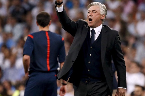 Chính thức: Ancelotti bị treo giò 2 trận vì khiếm nhã với trọng tài