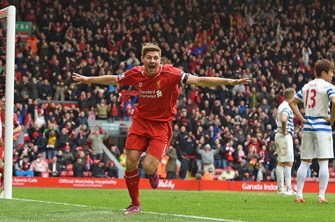 Gerrard duoc tri an truoc tran Liverpool vs Crystal Palace hinh anh