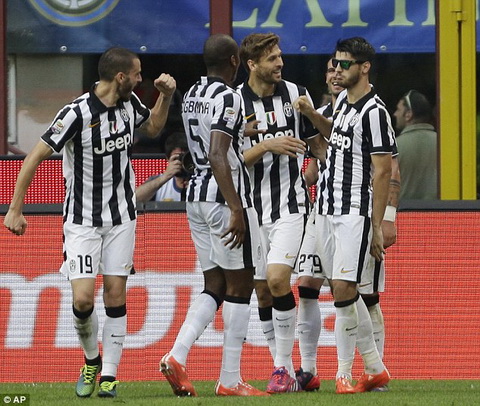 Video ban thang Inter Milan 1-2 Juventus (Vong 36 Serie A 2014-2015) hinh anh