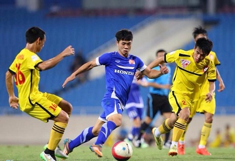 U23 Viet Nam 0-0 Hai Phong HLV Miura mat niem tin voi Cong Phuong, Van Toan hinh anh
