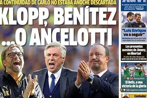 Real sa thai Carlo Ancelotti, fan real noi gi hinh anh