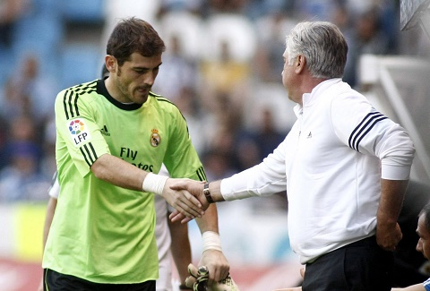 Casillas noi gi khi Real sa thai Ancelotti hinh anh