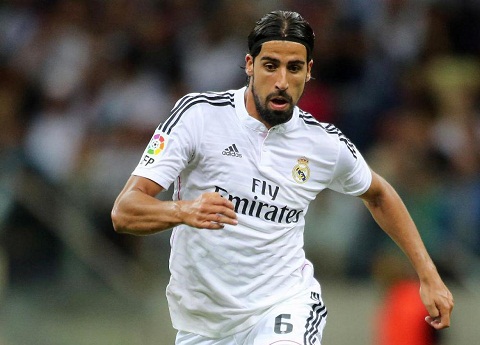 Tiền vệ Sami Khedira của Real Madrid sẽ chuyển sang Juv