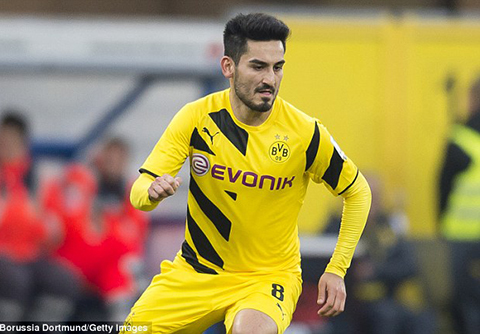 M.U và Arsenal gặp khó trong thương vụ Ilkay Gundogan