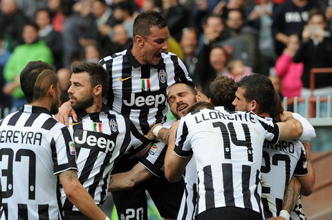 Juventus CHINH THUC vo dich Serie A mua giai 2014-2015 hinh anh