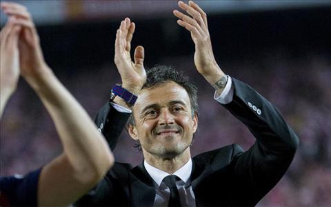 Luis Enrique nổ tưng bừng sau khi Barcelona vô địch cup nhà Vua TBN