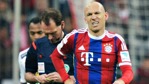 Robben chan thuong Giai phap nao cho hang cong cua Bayern hinh anh