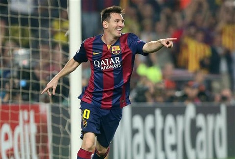Lap cu dup, Lionel Messi vi dai nhat Champions League hinh anh