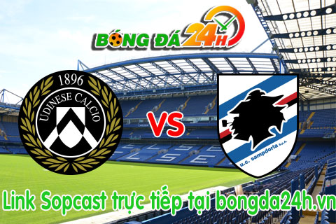 Link sopcast Udinese vs Sampdoria (20h00-1005) hinh anh