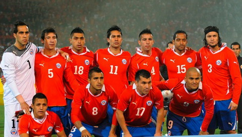 Danh sach cau thu doi tuyen Chile tham du giai dau Copa America 2015 hinh anh