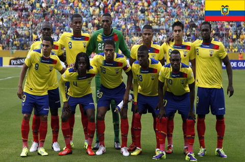 Danh sach cau thu doi tuyen Ecuador tham du giai dau Copa America 2015 hinh anh