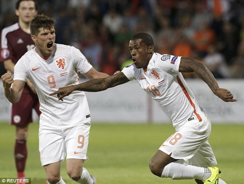 Latvia 0-2 Hà Lan: Chiến thắng giải tỏa