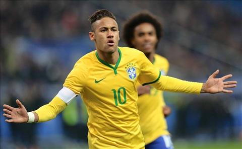 Neymar ghi ban giup Brazil vuot qua Peru hinh anh
