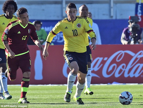 Video clip Copa America 2015 Colombia 0-1 Venezuela (Bang C) hinh anh