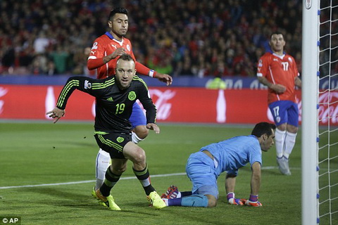 Chile 3-3 Mexico Man ruot duoi ty so hap dan trong ngay  trong tai thang hoa hinh anh 3