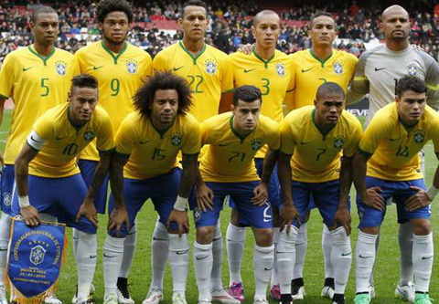 Danh sach cau thu doi tuyen quoc gia Brazil tham du giai dau Copa America 2015 hinh anh