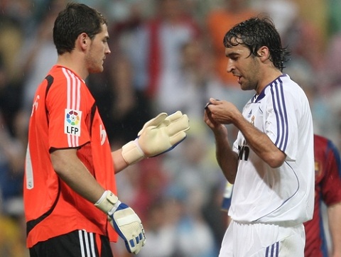 Raul va Casillas nhung huyen thoai cua Real Madrid
