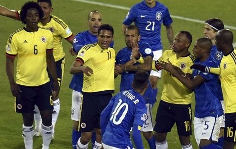 Neymar nhan the do, Brazil vo dich Copa America 2015 la khong the hinh anh 2