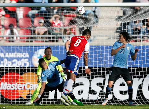 Uruguay 1-1 Paraguay Tran hoa te nhat dua nha DKVD vao tu ket hinh anh 3