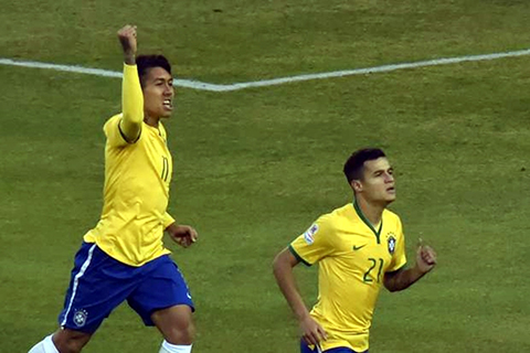 Dunga loai Coutinho va Thiago Siva khoi Danh sach doi tuyen Brazil hinh anh