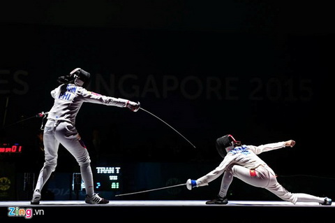 NÓNG: Đấu kiếm tiếp tục chém vàng về cho thể thao Việt Nam ở Sea Games 28