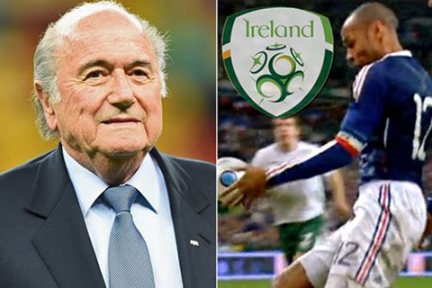 CUC SOC FIFA hoi lo Ireland giup Phap du World Cup 2010 hinh anh