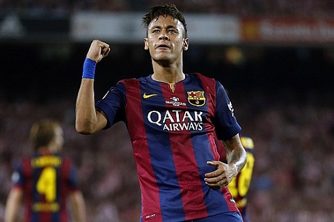 Neymar hoi hop truoc tran chung ket Champions League 20142015 hinh anh