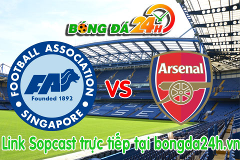 Link sopcast Ngoi sao Singapore vs Arsenal (19h30-1507) hinh anh