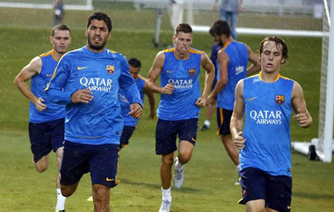 Barca chính thức chốt lực lượng dự mùa giải 2015/2016