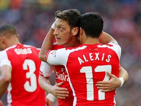 Mesut Ozil: “Sanchez và Cech xuất sắc nhất Arsenal”