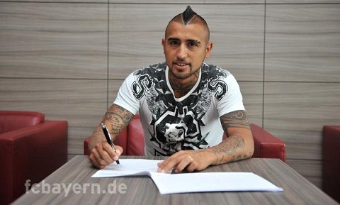 TIN CHÍNH THỨC: Arturo Vidal ký hợp đồng 4 năm với Bayern Munich