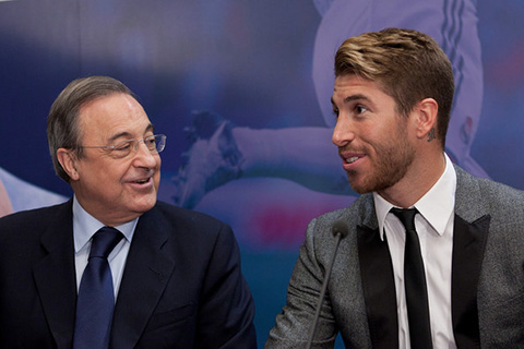 Ramos gia hạn với Real tới năm 2020: Gương vỡ lại lành